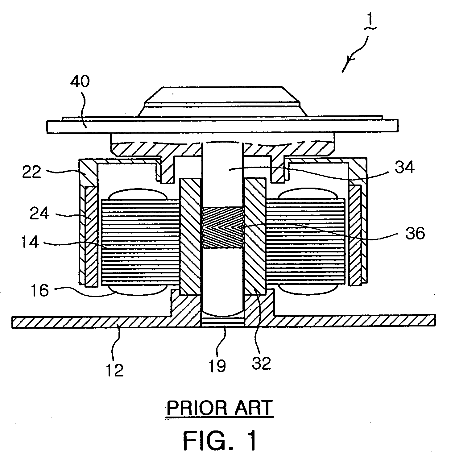 Spindle motor having hydrodynamic pressure bearing