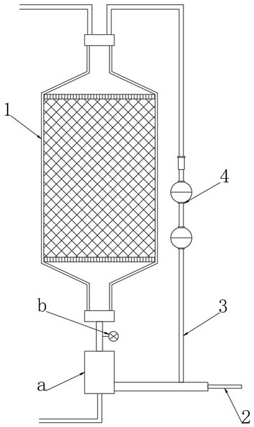 A fuel cell exhaust hydrogen elimination device