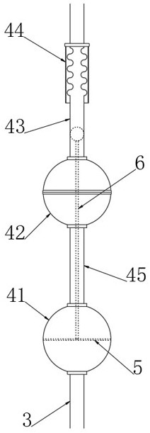 A fuel cell exhaust hydrogen elimination device