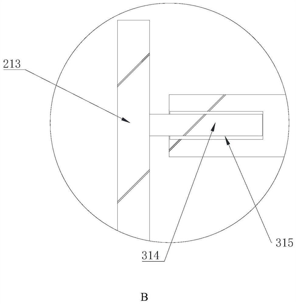 Wire traction fixing frame for power construction