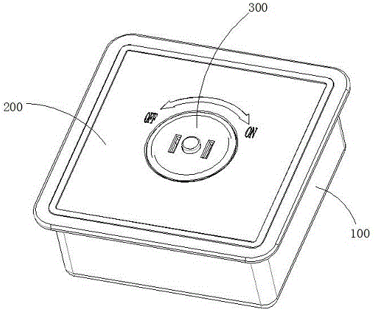 Self-locking device of rotary socket