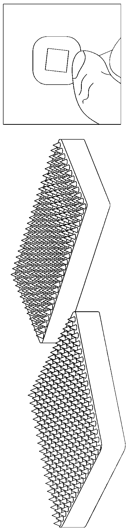 Method for fabricating microneedle-based diagnostic skin patch coated with aptamer and patch