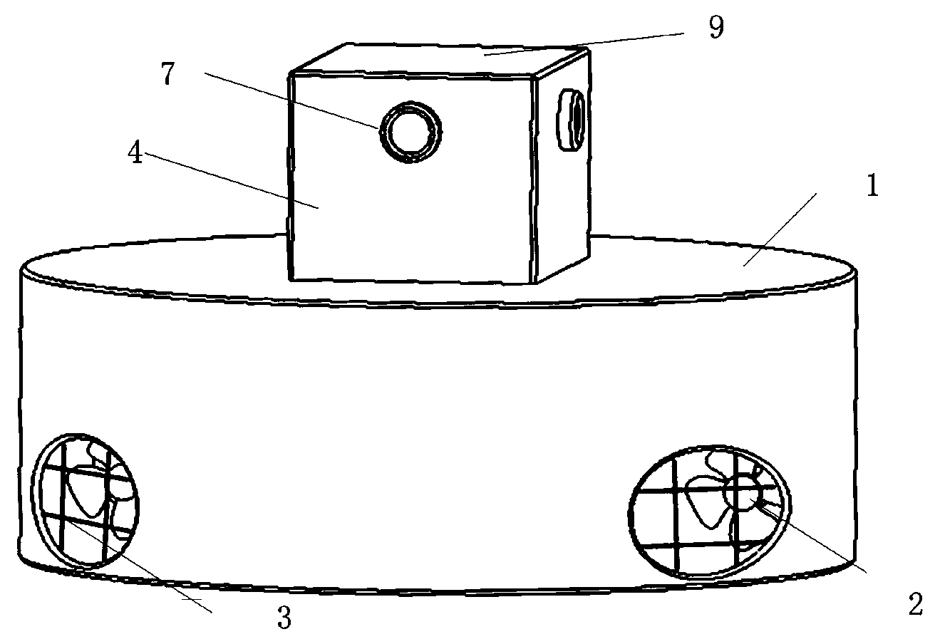 Water area surveillance robot for collecting water area information and control method thereof