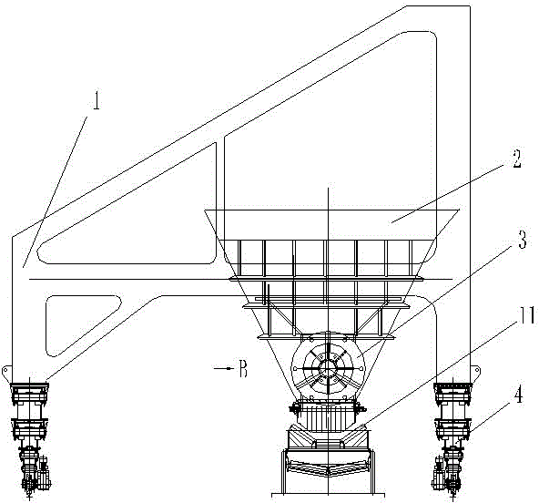 Mobile buffering unloader