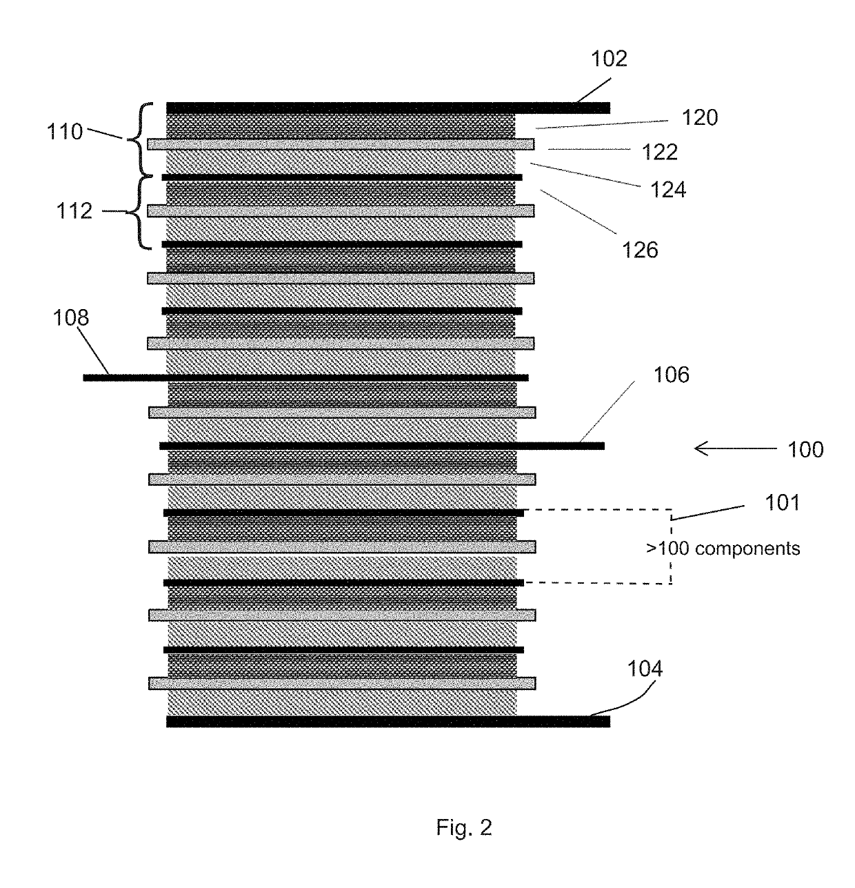 Electric vehicle battery cell with sense tabs