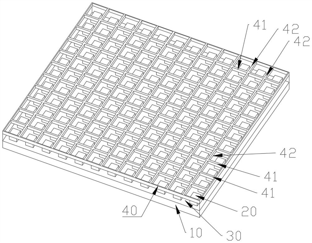 Novel LED display screen packaging structure