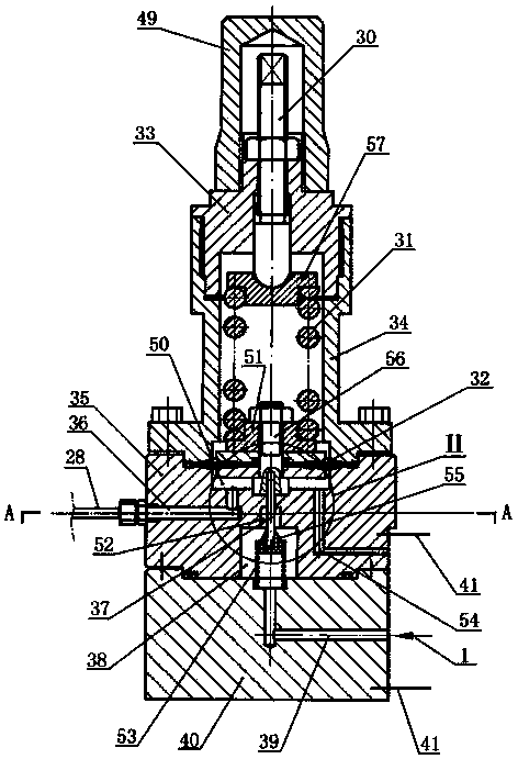 self pressure loaded regulator