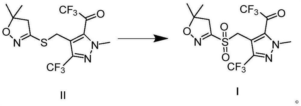Synthesis method of pyroxasulfone