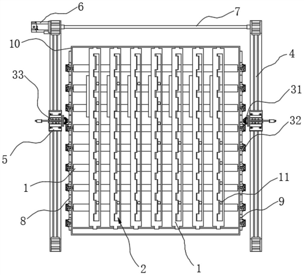 Steel bar cage forming positioning device and steel bar cage forming equipment