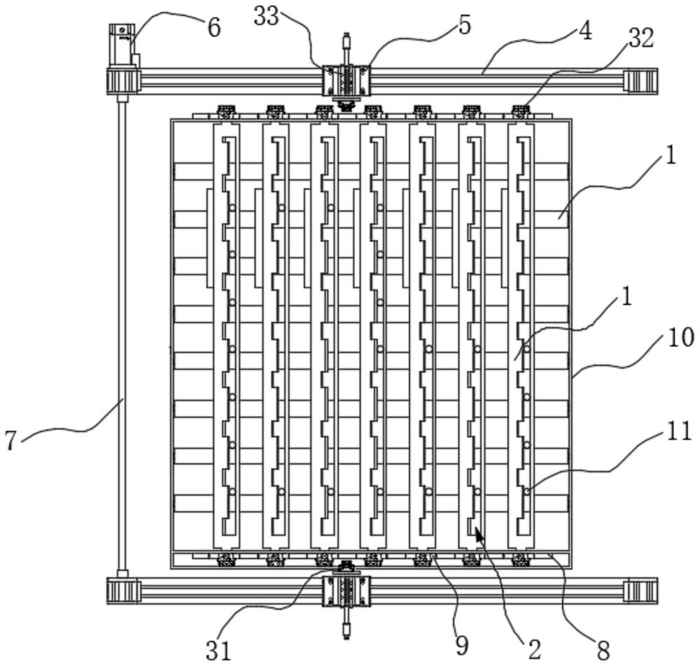 Steel bar cage forming positioning device and steel bar cage forming equipment