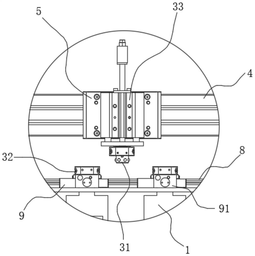 Steel bar cage forming positioning device and steel bar cage forming equipment