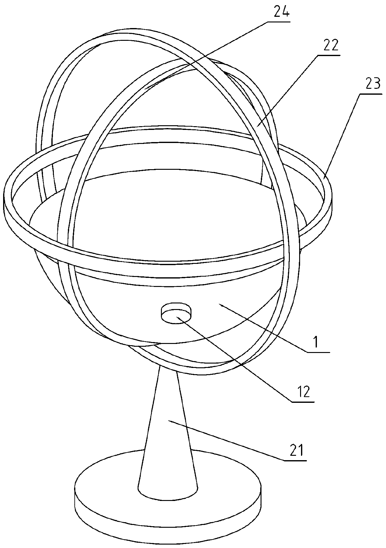 Car projection navigation device