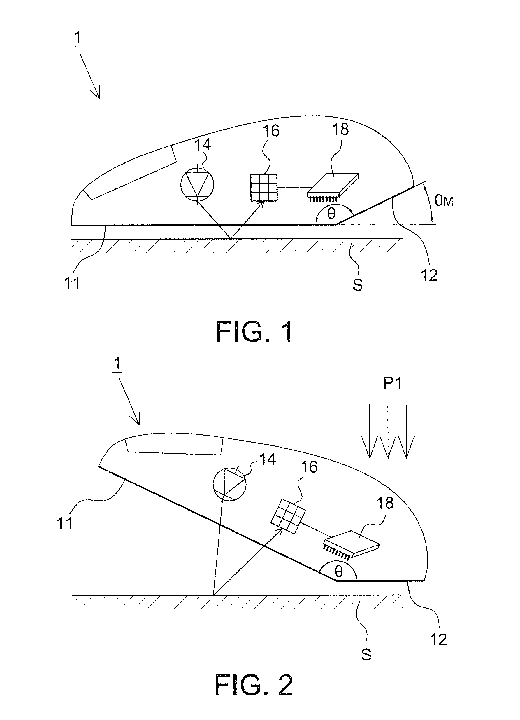 Dual mode optical navigation device and mode switching method thereof