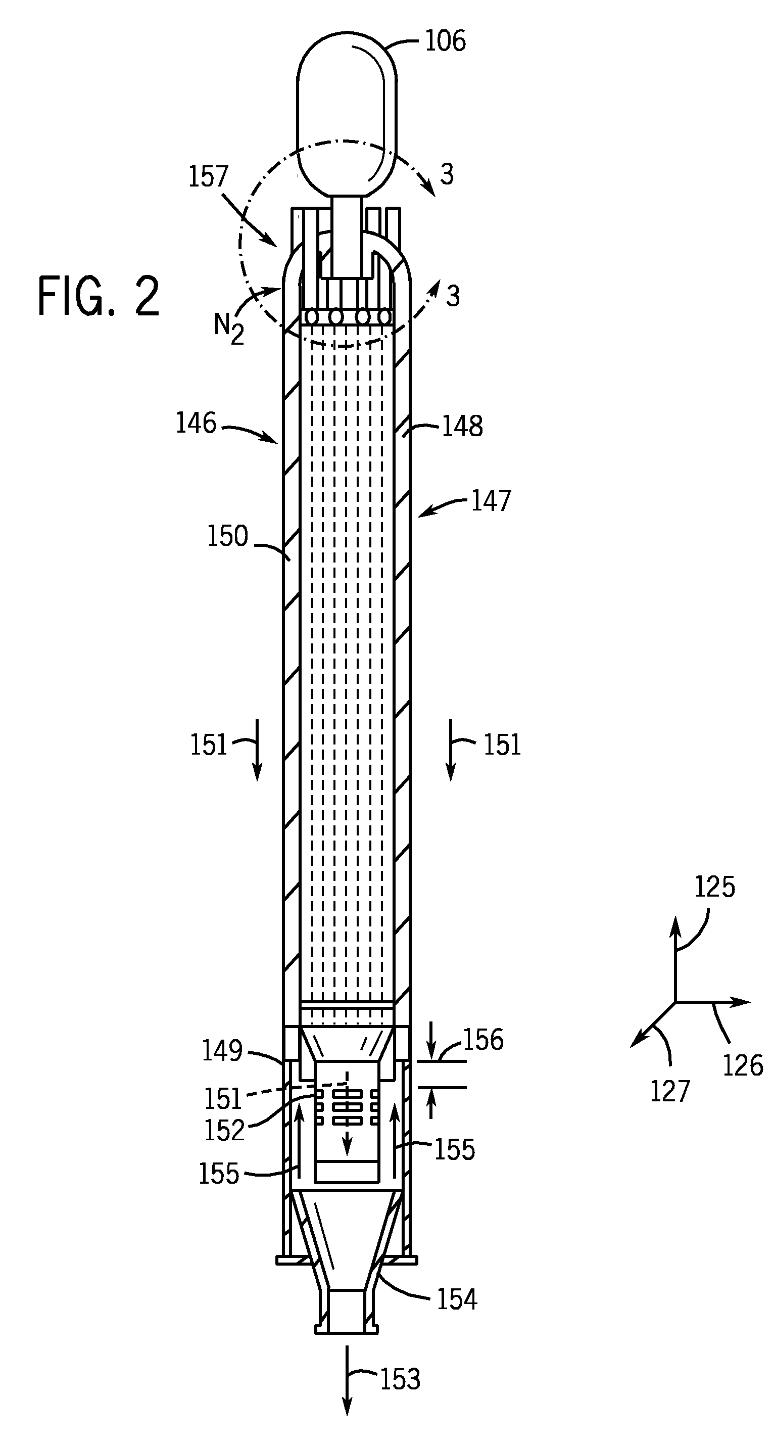 Method and Apparatus for Shielding Cooling Tubes in a Radiant Syngas Cooler
