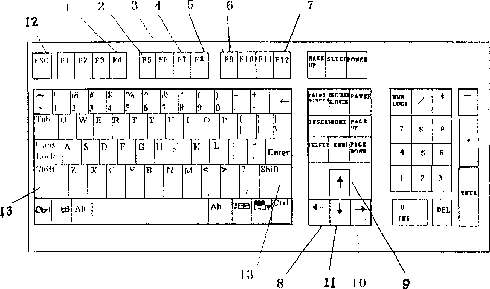 Chinese character input method for foreigner and its keyboard design