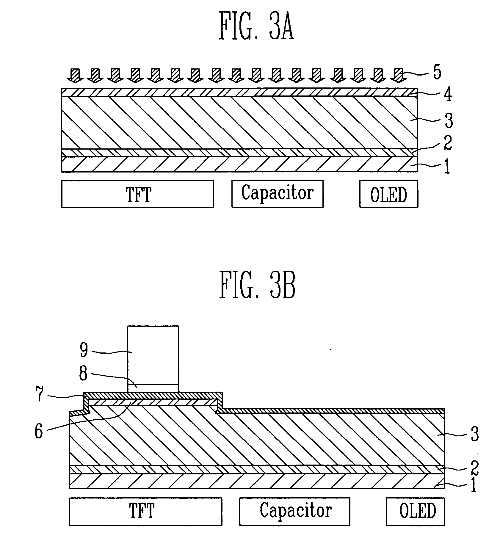 Low temperature active matrix display device and method of fabricating the same