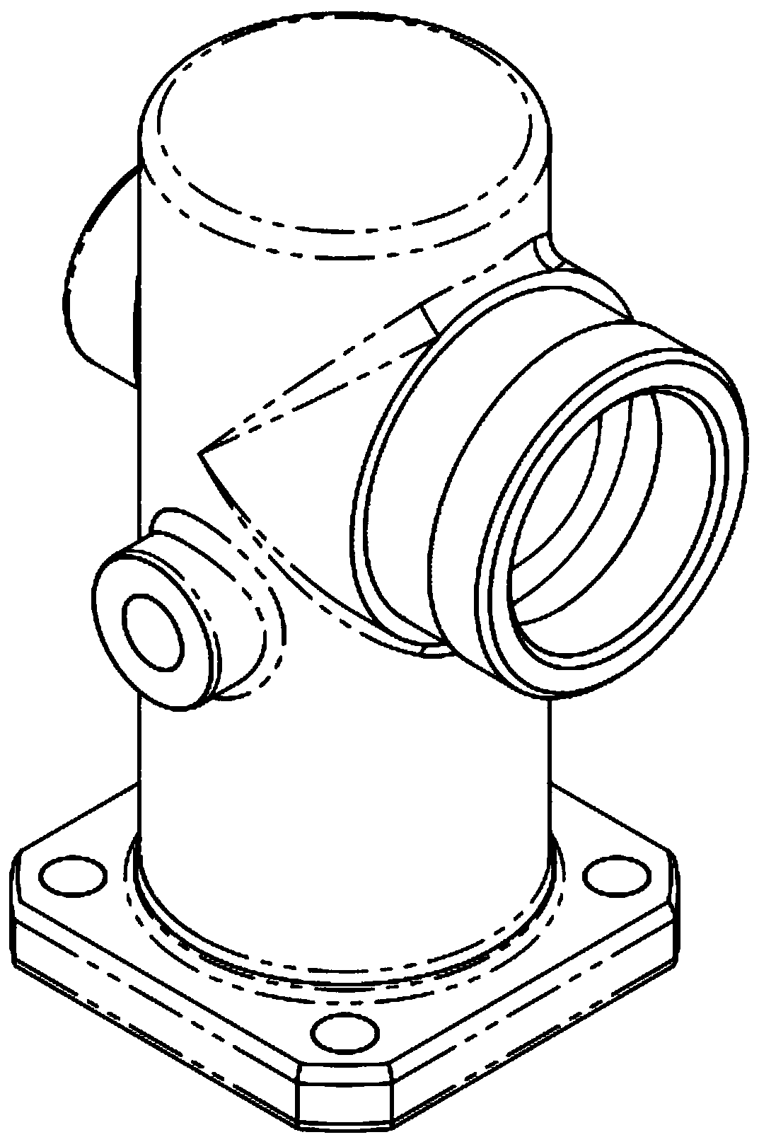 Medium pressure air inlet valve