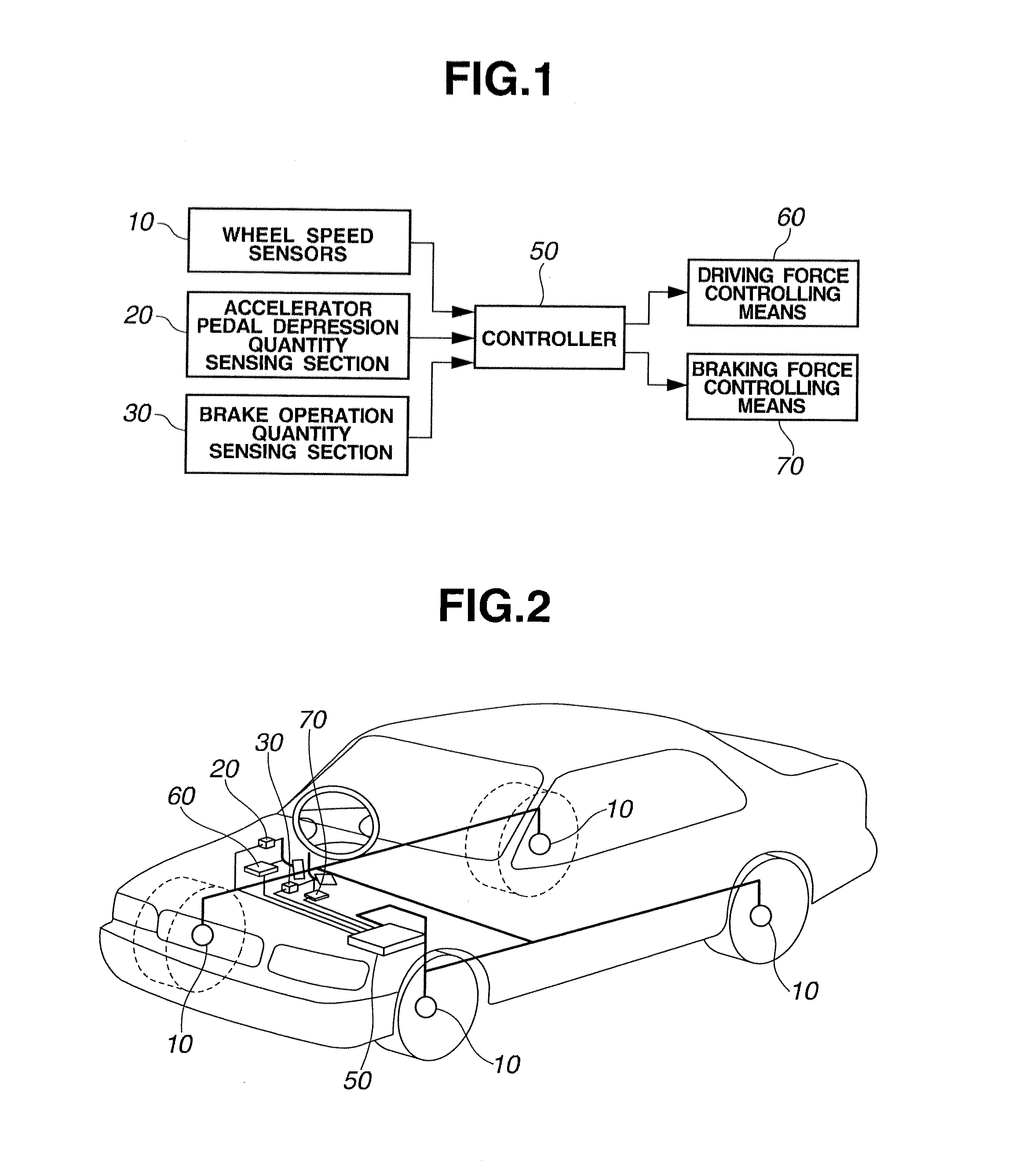Vehicle damping control device