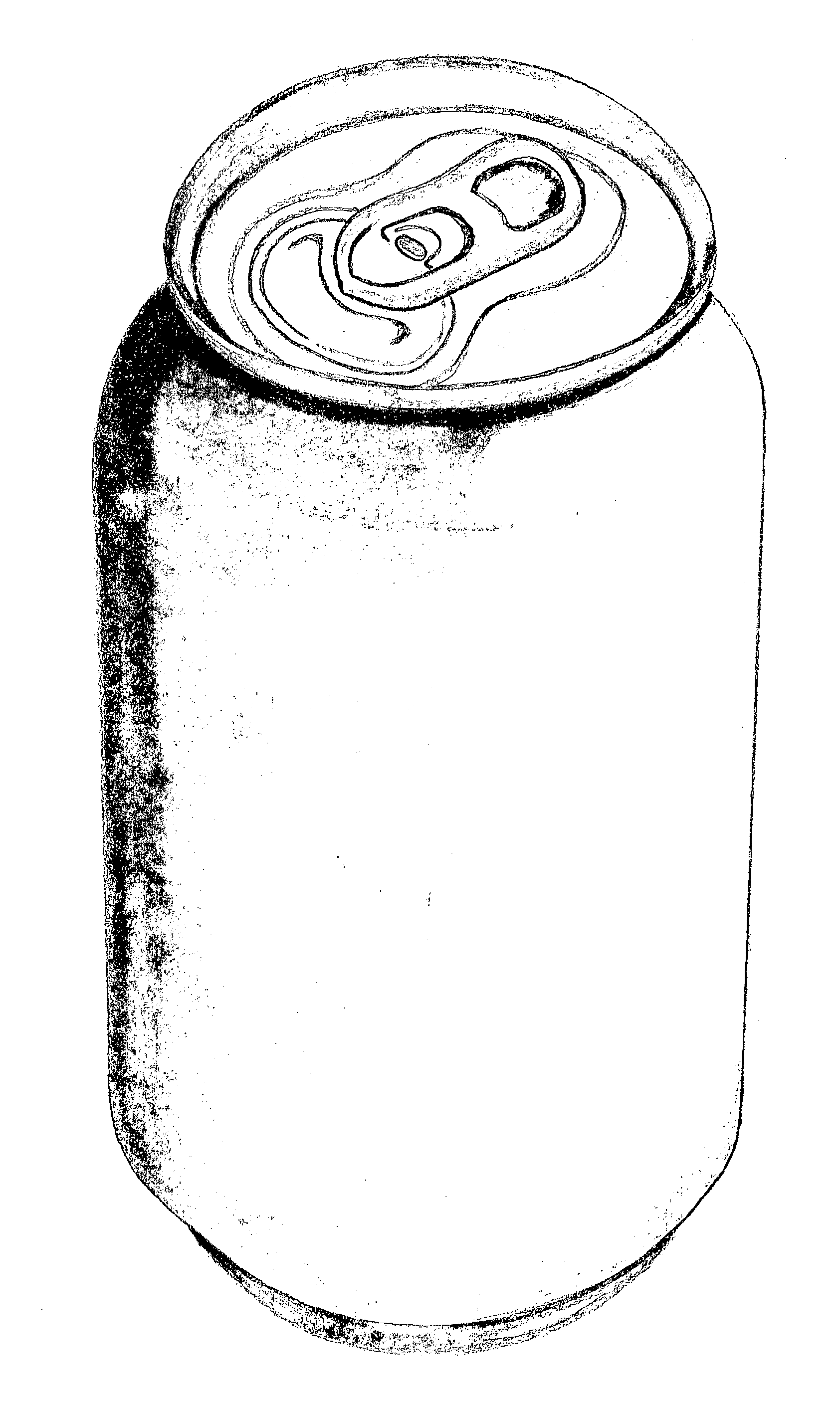 Split can for beverages