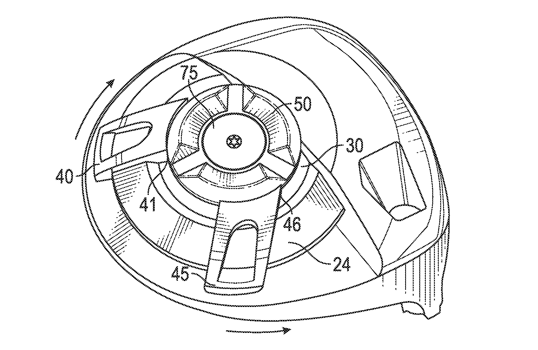 Golf club head with adjustable characteristics