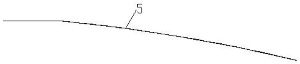 No. 3.5 symmetrical turnout suitable for 762 mm gauge and construction method thereof