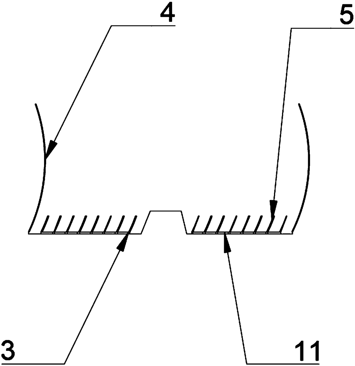 Efficient transferring transportation machine for shield tunnel engineering segments