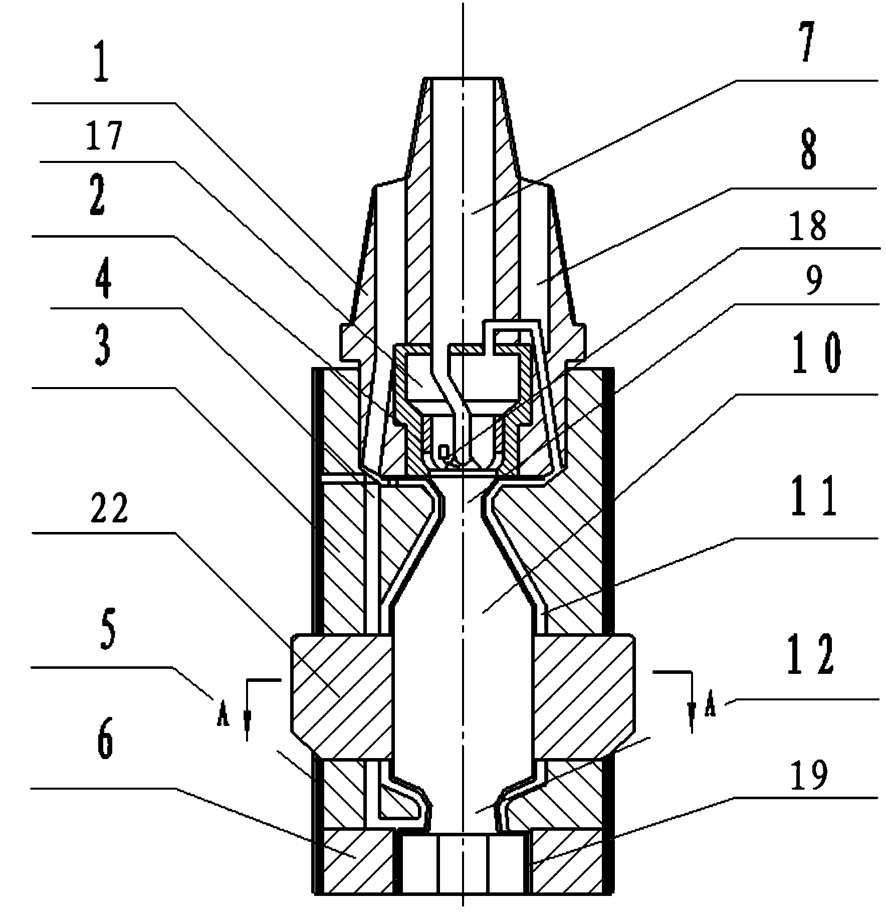 Drill bit capable of enabling well wall to be ceramic