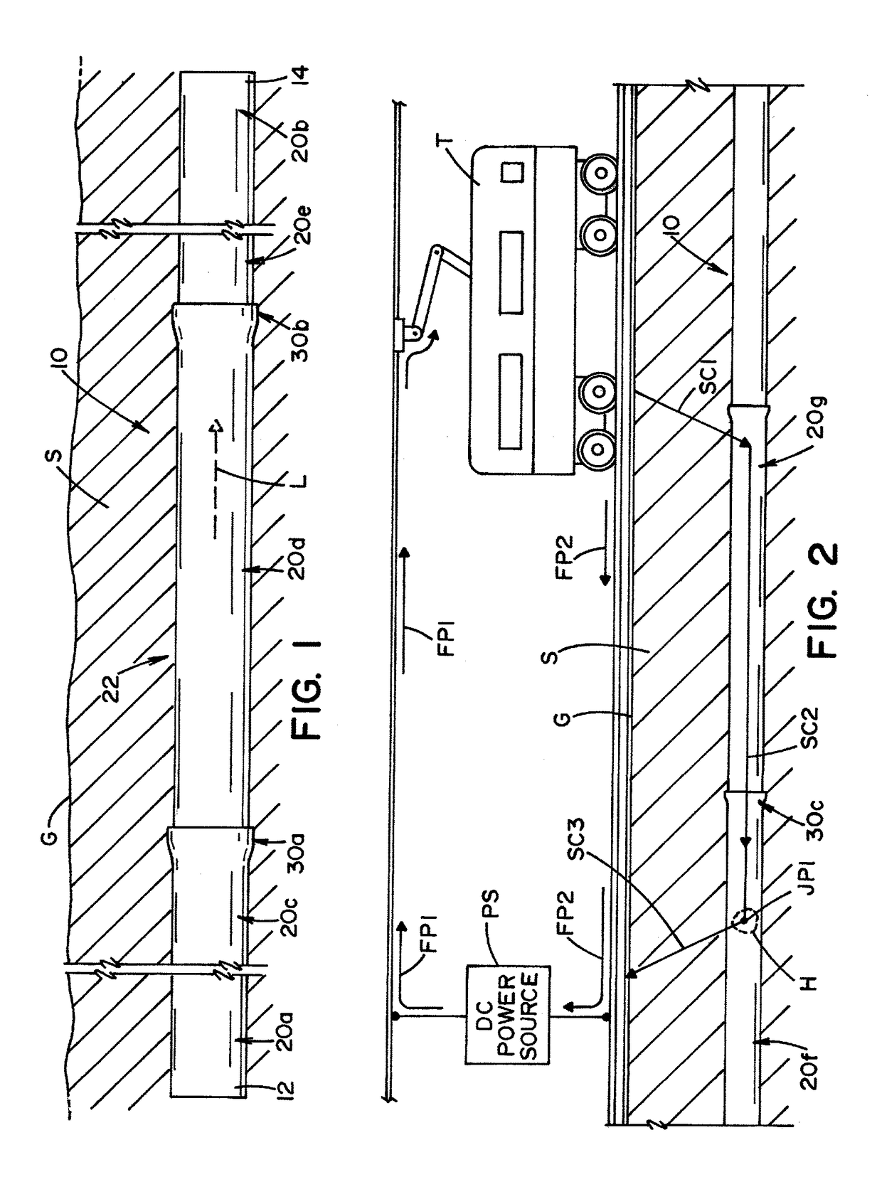 Intrinsically conduct joint for metallic pipe and method of using the same
