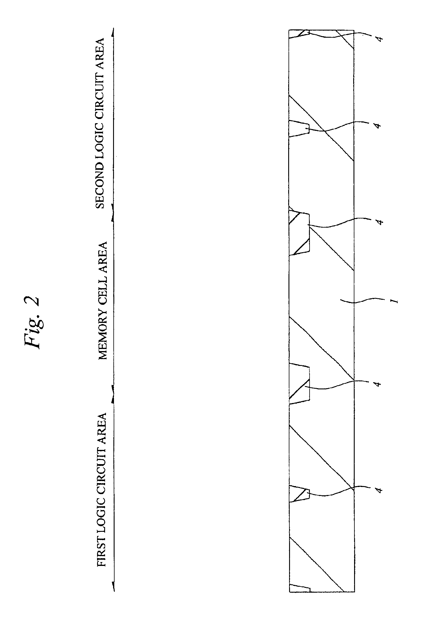 Integrated circuit device with P-type gate memory cell having pedestal contact plug and peripheral circuit