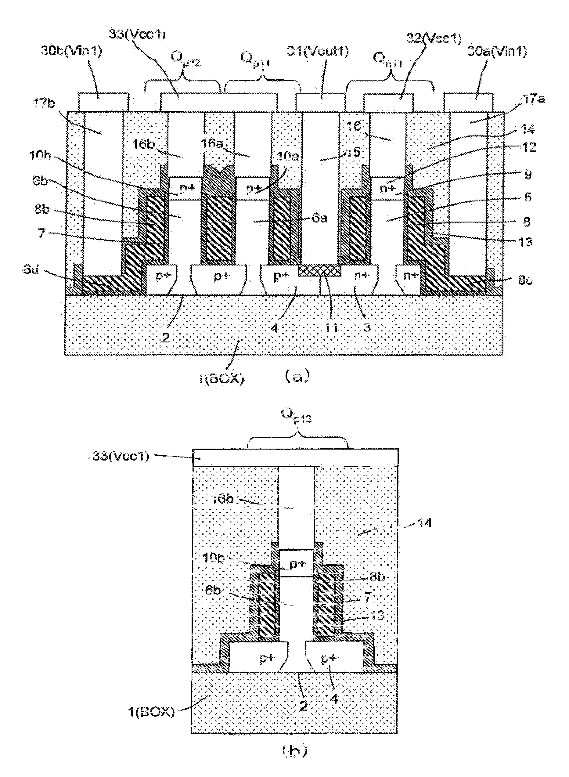 Semiconductor device and production method therefor