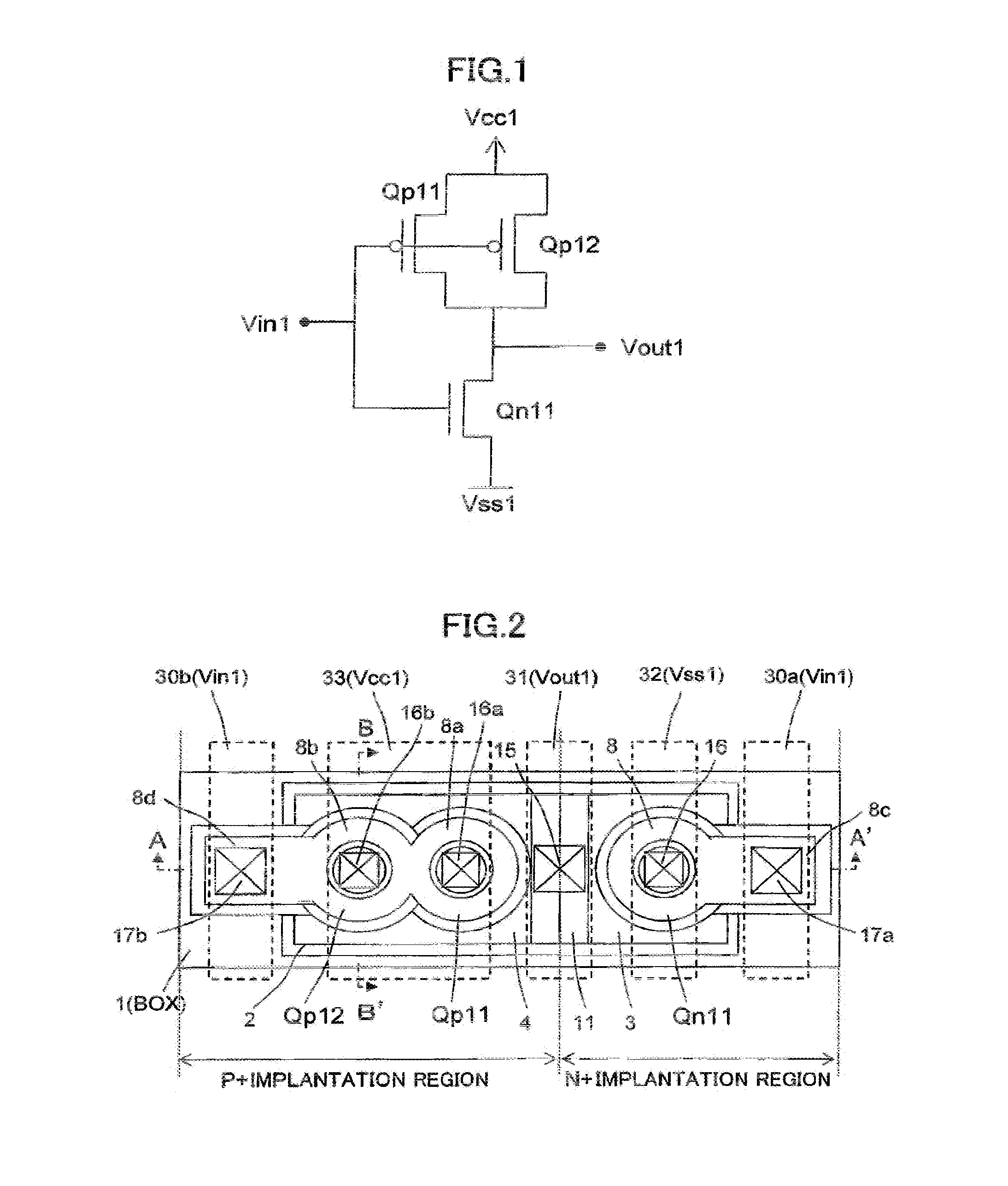 Semiconductor device and production method therefor