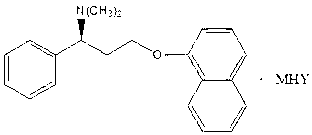 Naphthyloxy benzedrine derivatives and preparation method thereof