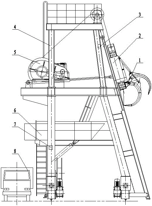 Novel dirt transfer system