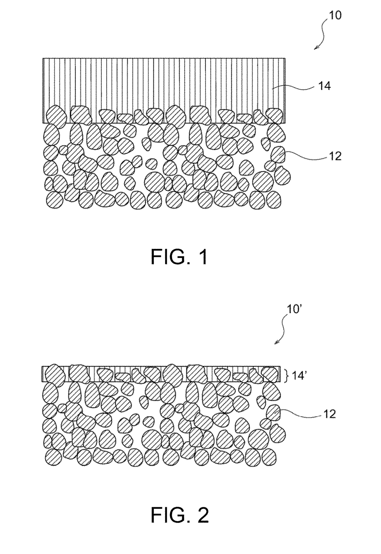 Method for forming layered double hydroxide dense membrane