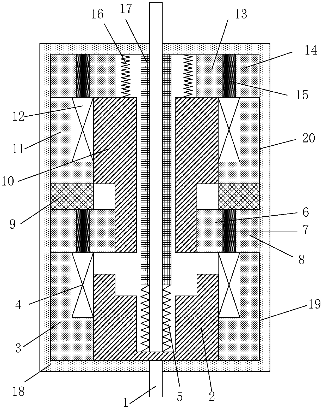 Double monostable combined permanent magnet operating mechanism and method capable of realizing short-term closing