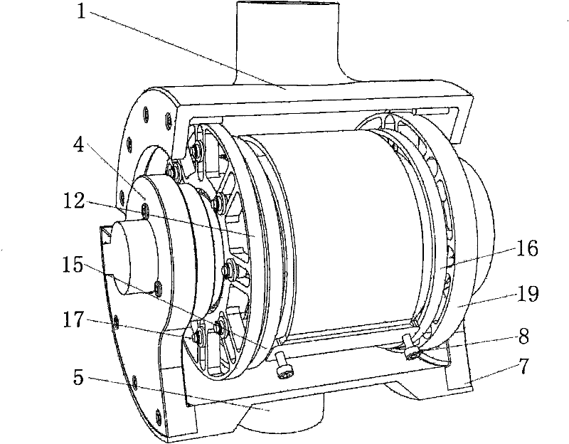 Passive robot joint with adjustable rigidity elasticity