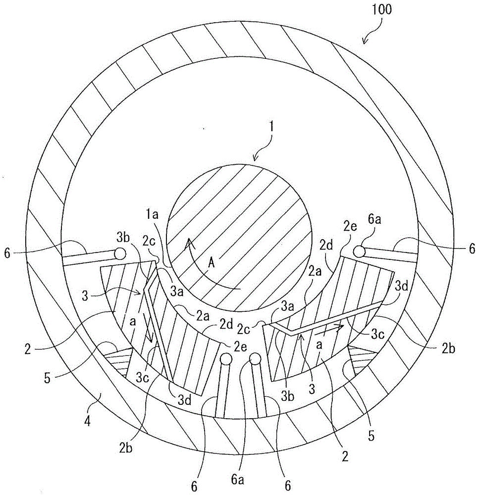 Bearing and bearing bush