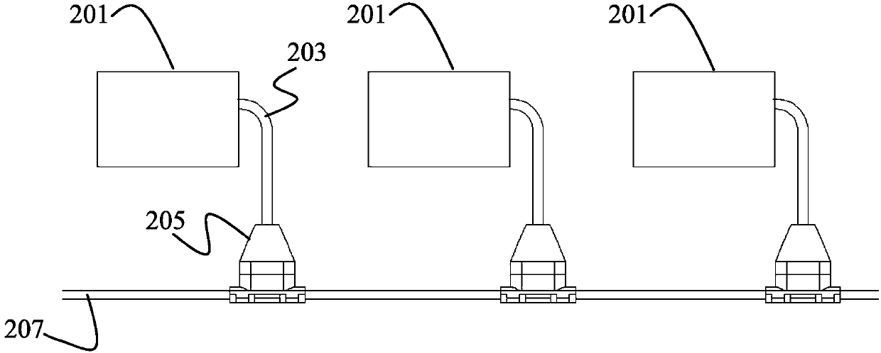 Cable connector suitable for being connected with distributed power source