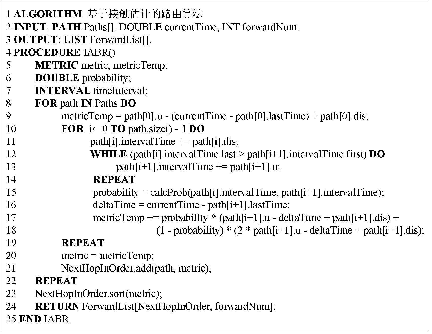 Predictive routing method for bus delay tolerant network