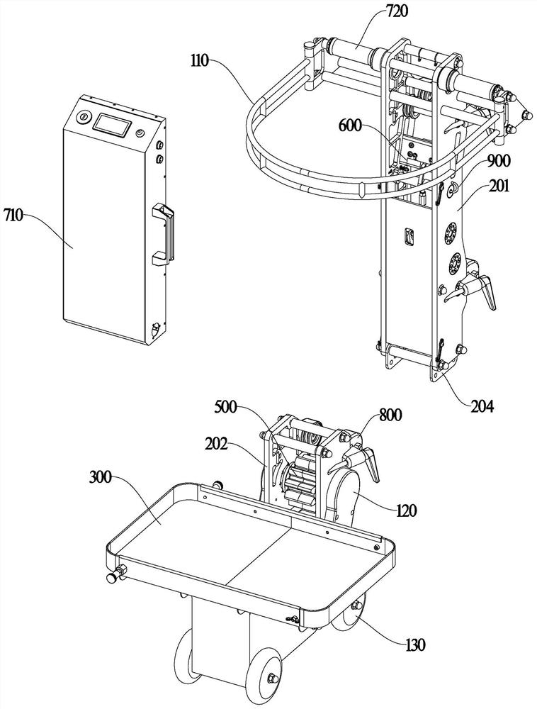 Roller assembly of lifting device