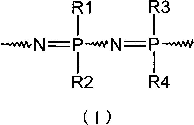 pH response type amphiphilic grafted polyphosphazene and synthesis method thereof