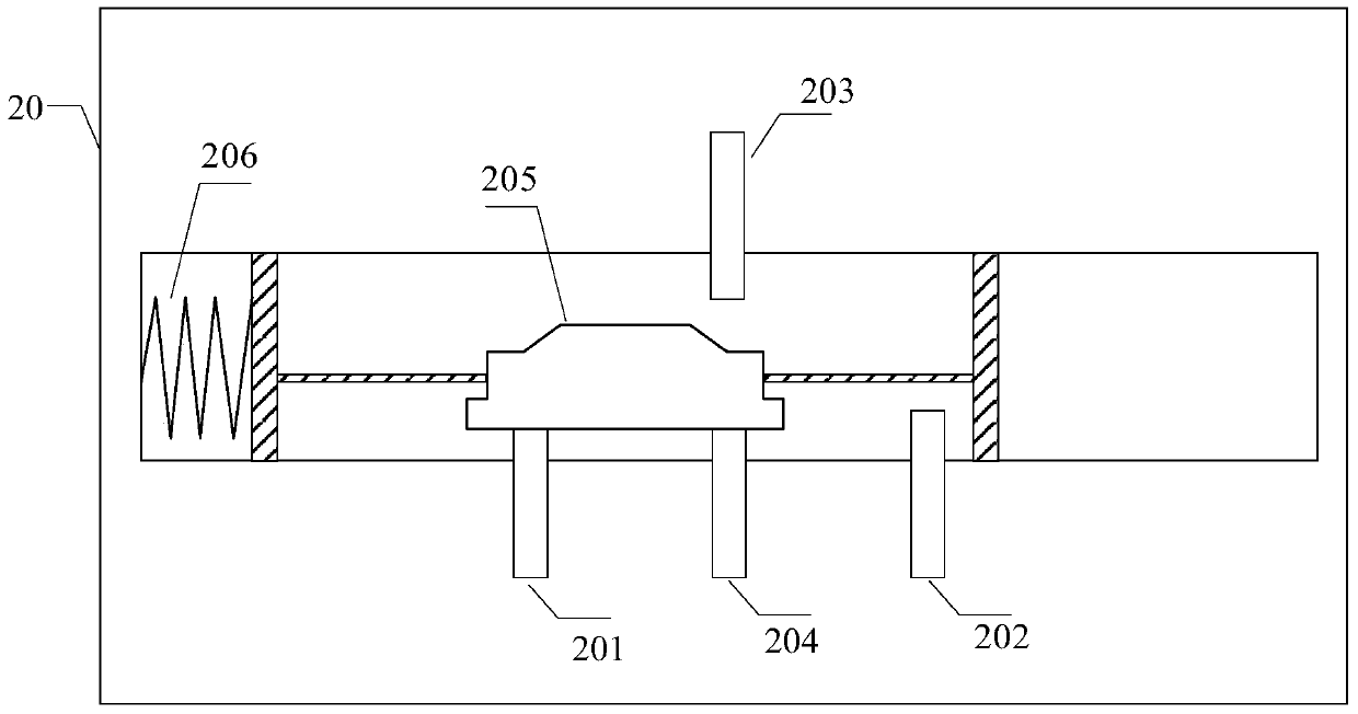 A four-way reversing valve and an outdoor unit of an air-conditioning system