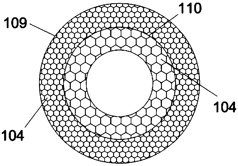 An anti-explosion tire with a built-in polyhedral airbag