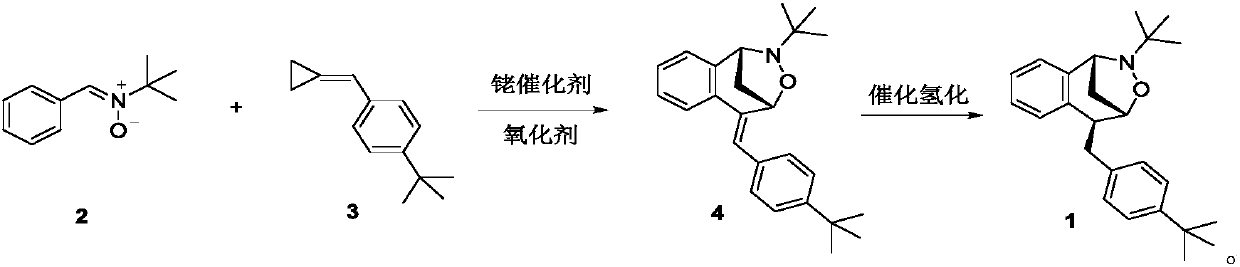 Preparation method of tetrahydro-1,4-methylene benzo[d][1,2]oxazepine