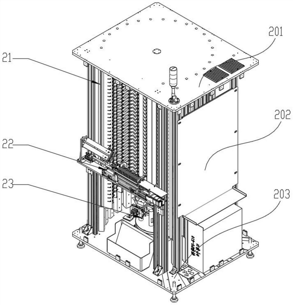 Intelligent material management equipment for scribing blades