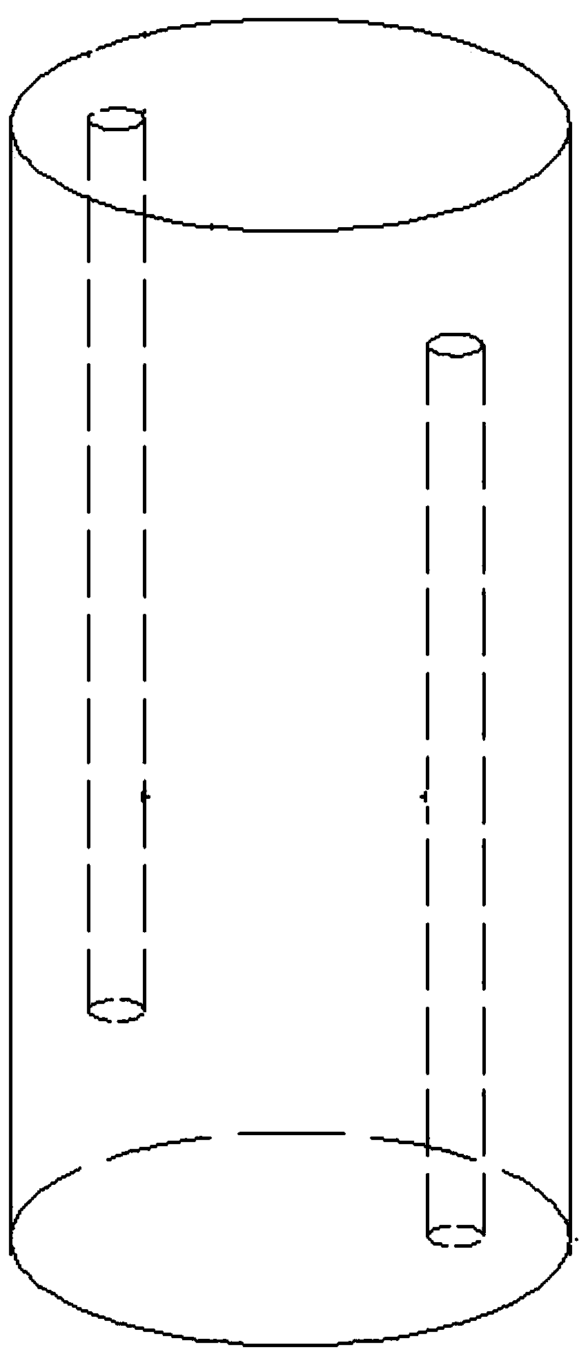 Loading path method for measuring water rock coupling weakening effect of test piece of jointed rock mass