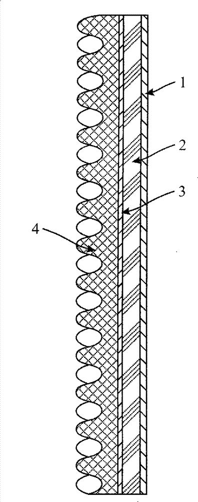 Multifunctional composite sheet material and process for making same