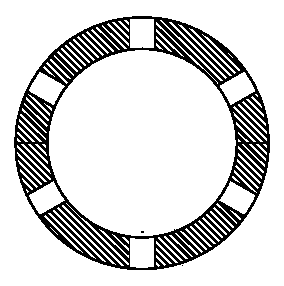 A longitudinal torsional ultrasonic vibration processing device