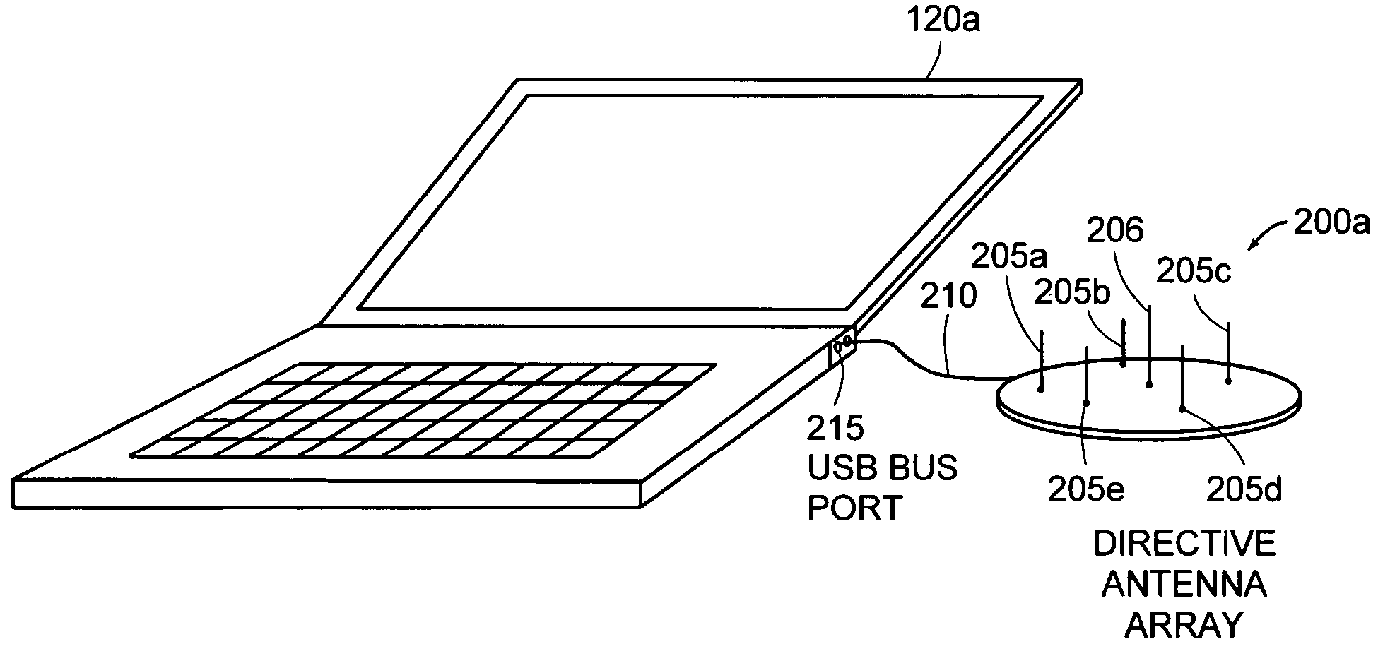 Antenna steering method and apparatus for an 802.11 station