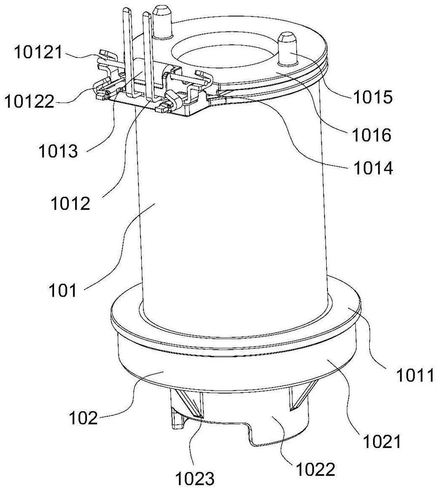 Solenoid valve coil assembly pin welding method and equipment